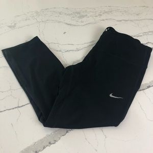 Nike Dri-Fit Cropped Black Leggings